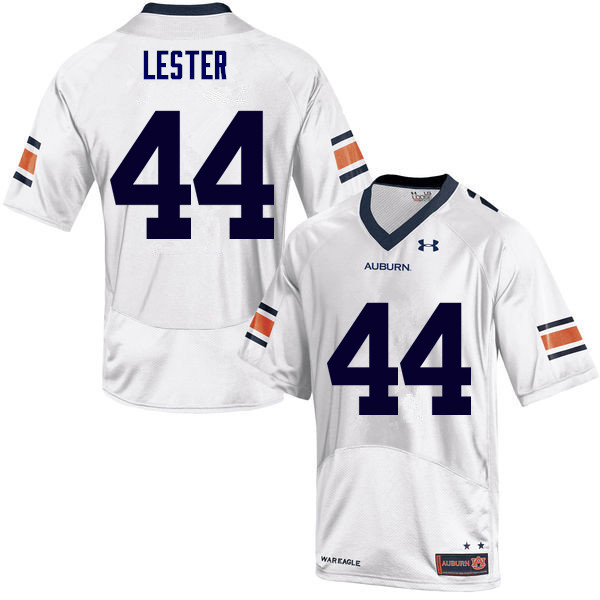 Men Auburn Tigers #44 Raymond Lester College Football Jerseys Sale-White